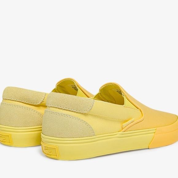 LACOSTE Women's Jump Serve Canvas Tonal Slip on, size 6 US, 37 EUR - Picture 3 of 8